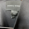 Donna Morgan Sleeveless Evening Asymmetrical Cutout and High Slit Size 8 Black