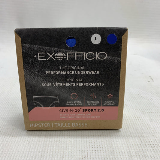 ExOfficio Women's Give-N-Go Sport 2.0 Performance Underwear Hipster Size Large