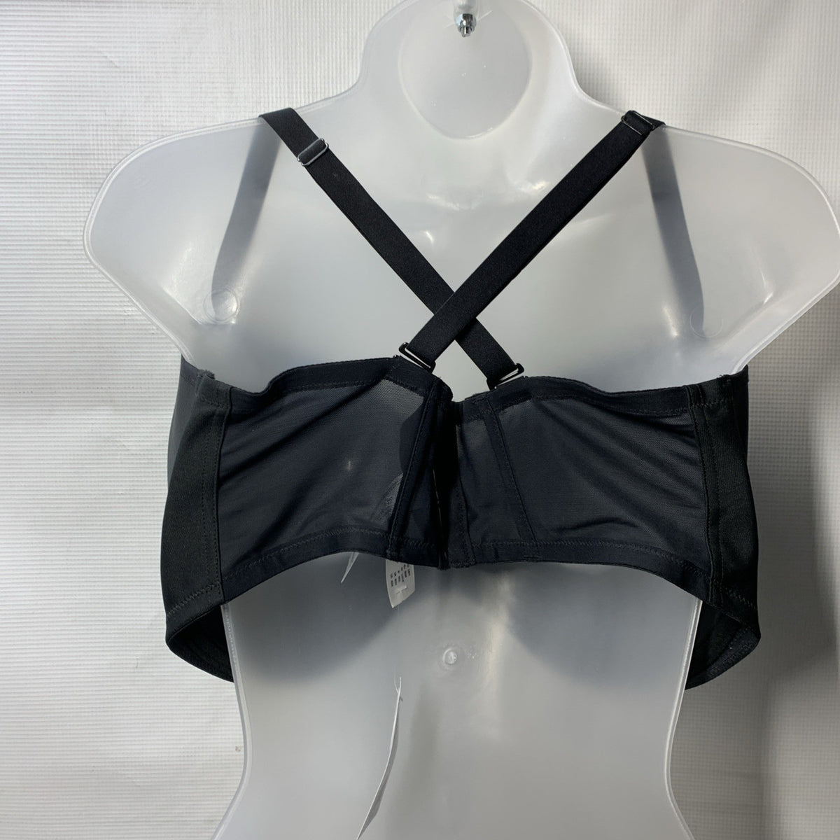 Elomi Women’s Smooth Strapless Underwire Bra Multiway Full Support Black 40K