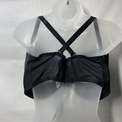 Elomi Women’s Smooth Strapless Underwire Bra Multiway Full Support Black 40K