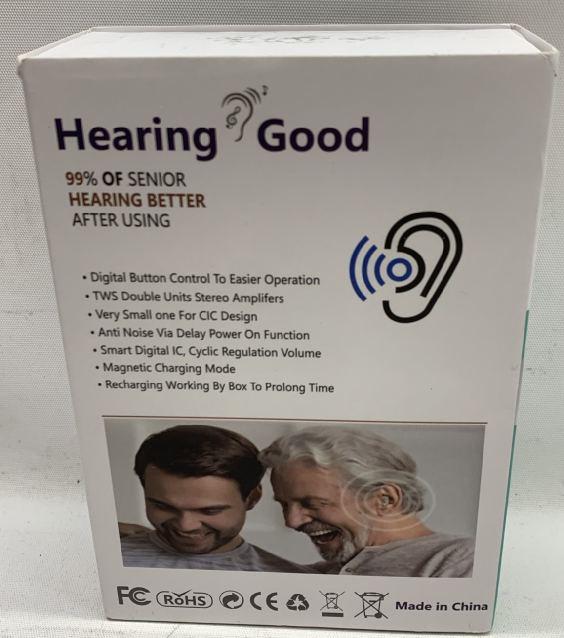 Digital Hearing Aids Hearing Good Noise Reduction Sound Amplifier Hearing Assist
