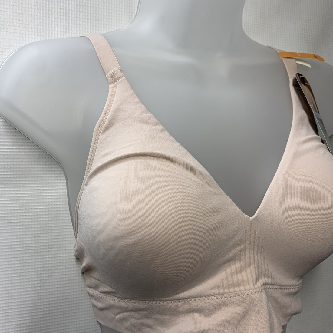 Bali DF3380 Comfort Revolution Modern Seamless Wirefree Bra 4-way Stretch Small