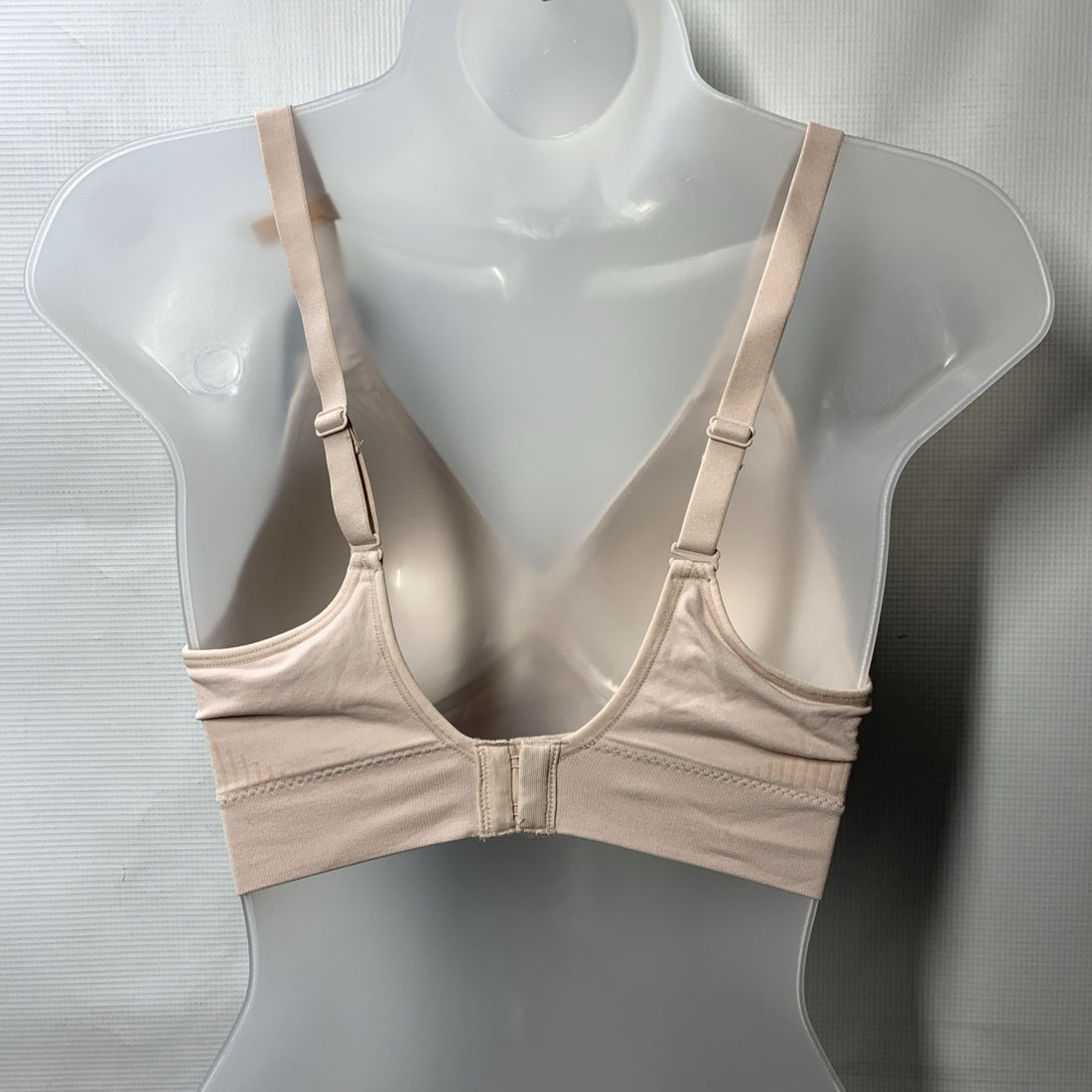 Bali DF3380 Comfort Revolution Modern Seamless Wirefree Bra 4-way Stretch Small
