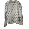 DKNY Long Sleeve Notch Shorty Sleeping PJ Set Gray Size medium with Pockets