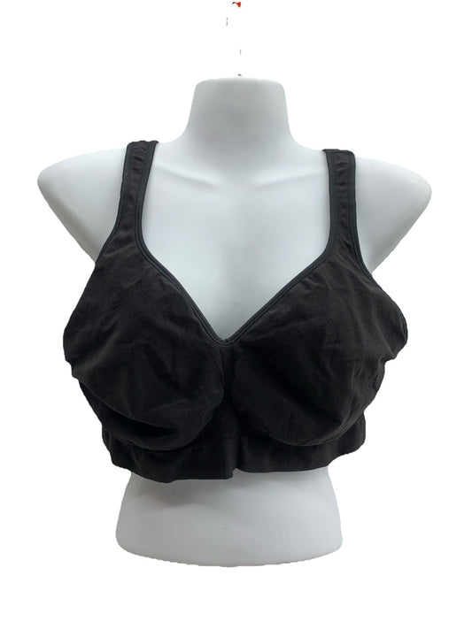 Hanes Smooth Comfort Flex Shapes to Fit Wirefree Bra Style DF3484 Size 2XL Black