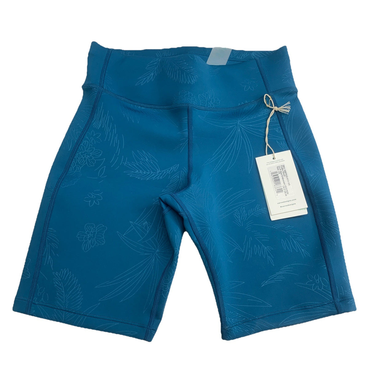 Carve Designs Women's Platte Short BBPS20-613 Size XS Azul Pull On Swimwear