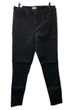 Womens Jessica Simpson High Rise Skinny Jean  Black Size 8 Long Pant with Pocket