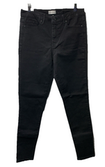 Womens Jessica Simpson High Rise Skinny Jean  Black Size 8 Long Pant with Pocket