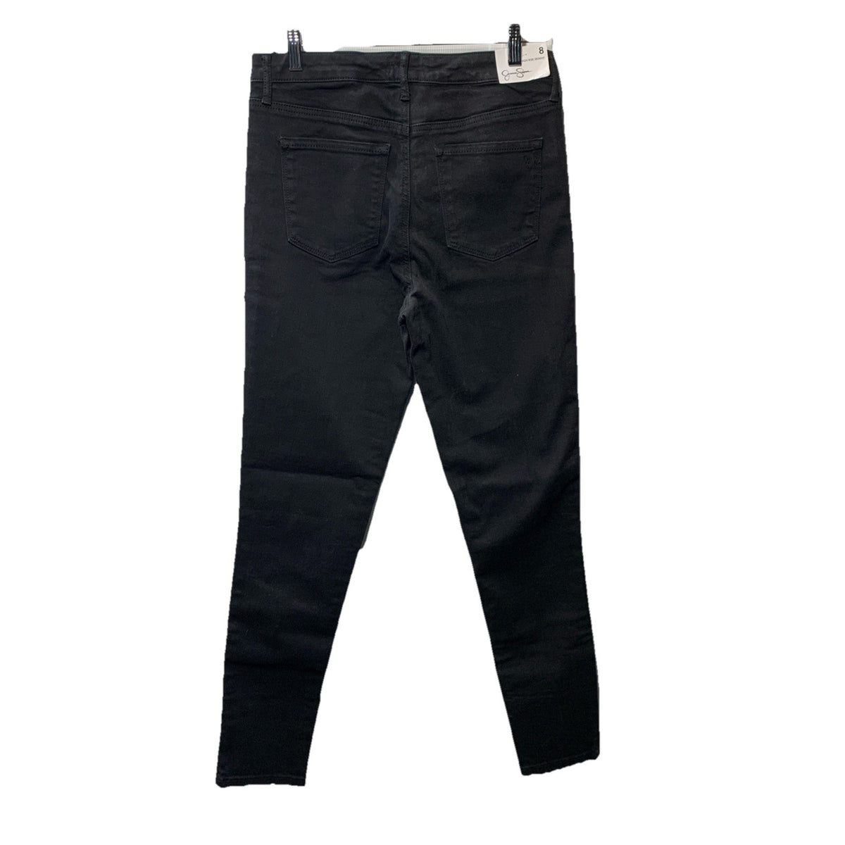 Womens Jessica Simpson High Rise Skinny Jean  Black Size 8 Long Pant with Pocket