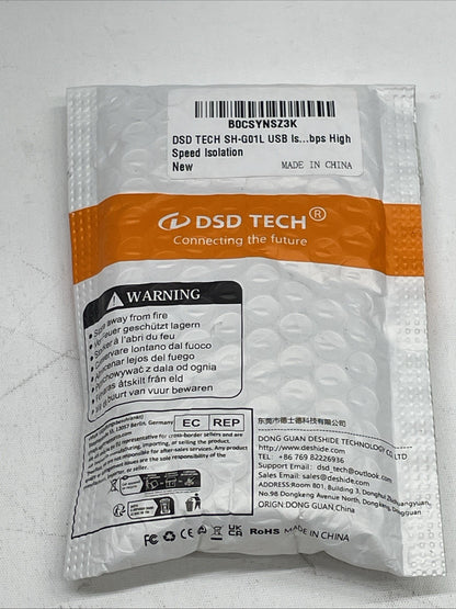 DSD TECH SH-G01L USB Isolator Supports USB 2.0 480Mbps High Speed Isolation