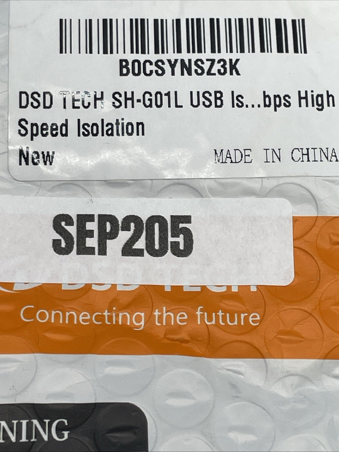 DSD TECH SH-G01L USB Isolator Supports USB 2.0 480Mbps High Speed Isolation