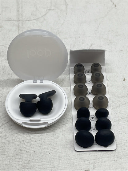 Loop Dream Silicone/Memory Foam Earplugs for Sleep Comfort Comfortable Black