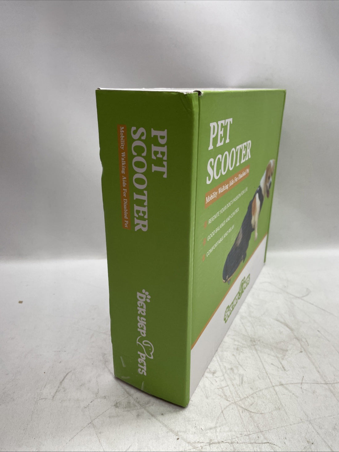 Pet Scooter Wheelchair XS for Rear Legs Mobility Walking Aids for Disabled Pet