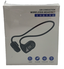 Open Ear Headphones Wireless Bluetooth Air Conduction Earbud 5.3 Black