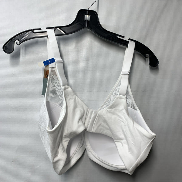 Bali DF7594 Breathe Modal T-Shirt Breathable Wireless Convertible Bra White XL