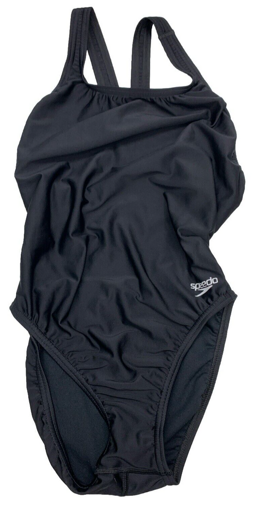 Speedo Pro LT Women's One-Piece Swimsuit Black Size 8/34 88191481001 Swimwear