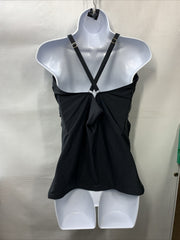 Ocean Blues Vneck Tankini Top Only Ruched Bathing Suit Top No Bottom Size 3XL
