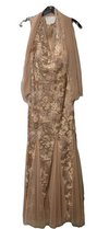 Alex Evenings Womens Long Fit and Flare Dress Godet Detail Size 12 Party/Coctail