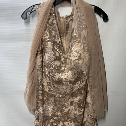 Alex Evenings Womens Long Fit and Flare Dress Godet Detail Size 12 Party/Coctail