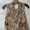 Alex Evenings Womens Long Fit and Flare Dress Godet Detail Size 12 Party/Coctail