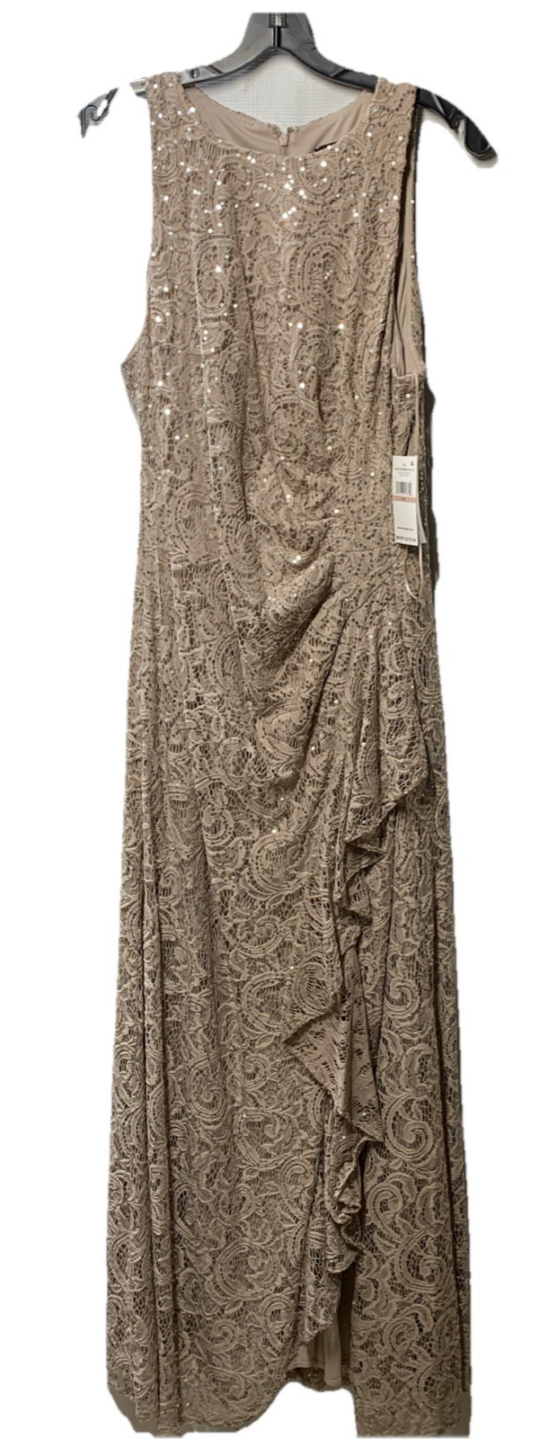 Alex Evenings Mother of The Bride Dress, Long Sleeveless Dress Size 12 Petite