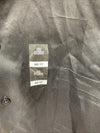 Van Heusen Black Button Up Stain Shield Big Fit Stretch Shirt Mens Size 22 34/35
