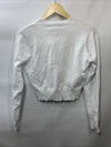 GRACE KARIN Women's Cropped Cardigan V-Neck Button Down Size Small Long Sleeve