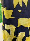 Tommy Hilfiger Womens Chiffon Flutter Sleeve Hem V-Neck Midi Formal Dress Size 8
