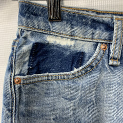 HUDSON Women's Devon High-Rise Boyfriend Short 24 Denim DJRSDE1603 with Pockets