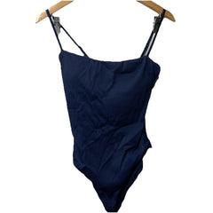 Roxy Womens One Piece Swimsuit Love Bandeau Bathing Suit Swimwear Large