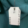 Dress the Population Tiffany One Shoulder Bow Detail Midi Sheath Dress Medium