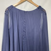 SL Fashions Women's Sequin Lace Chiffon Caplet Wedding Formal Dress Size 12