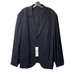 Calvin Klein Men's Refined Slim Blazer Jacket Black Size X-Large Long Sleeve