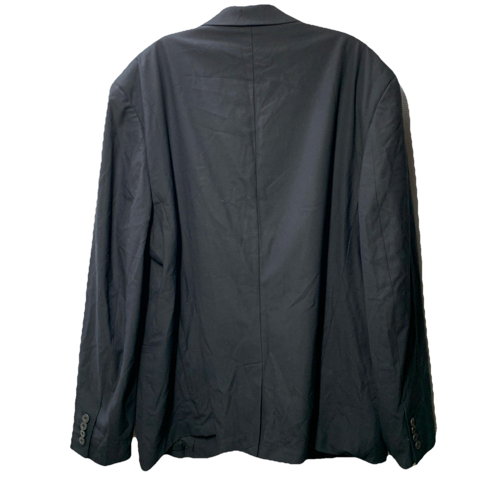 Calvin Klein Men's Refined Slim Blazer Jacket Black Size X-Large Long Sleeve