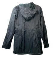 Columbia WL0126-010 Womens Black Switchback Lined Long Jacket Size M Long Sleeve