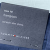 Tommy Hilfiger Women's Hampton Chino Lightweight Long Pants Relaxed Fit 10 Blue