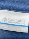 Columbia Men's Hart Mountain II Half Zip Sweatshirt Size XL Blue Long Sleeve