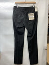 Reaction Kenneth Cole Mens Navy Skinny Fit Stretch Flex Waistband Pants 34x30