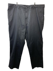 DXL Big + Tall Essentials Men's Big and Tall Flat-Front Twill Pants Size 46/32