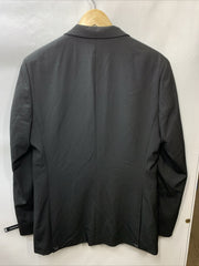 DKNY Men's Modern Fit High Performance Suit Separates Size 38R Long Sleeve Black