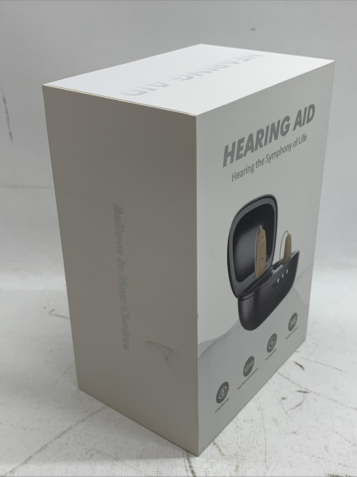 NVOTBY Hearing Aid Rechargeable Lithium Battery M2231 Auto Noise Cancellation