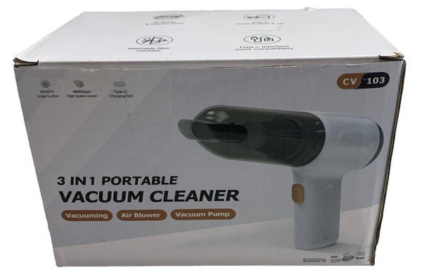 pordsioc Mini Handheld Vacuum Cordless, Car Vacuum Cleaner Portable Rechargeable