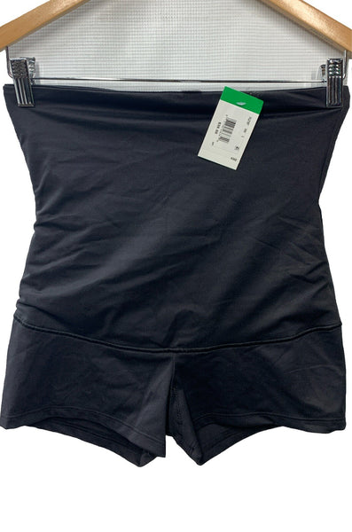 Maidenform Women's Shapewear Hi-Waisted Shaper Boyshorts Black FL2107 Size L