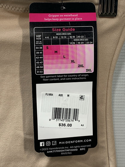 Maidenform Flexees Women's 251770 Hi-Waist Brief Firm Control Shapewear Size M