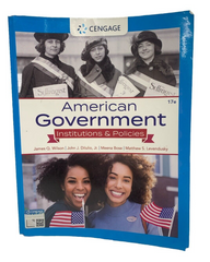 American Government Institutions & Policies MindTap Course List by James W. GOOD