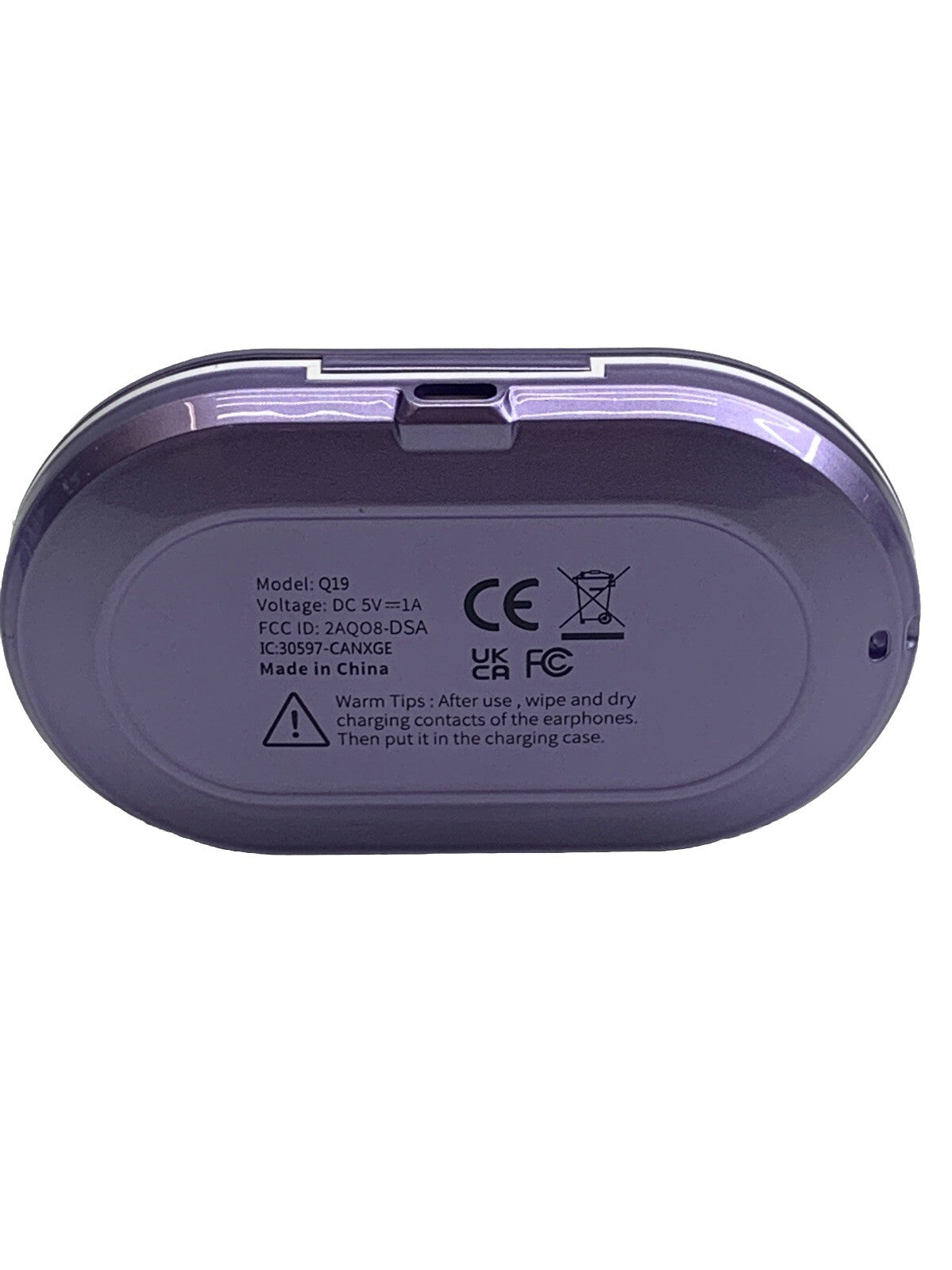 Bluetooth Headset V5.3, Wireless Bluetooth Earpiece with 500mAh Charging Case