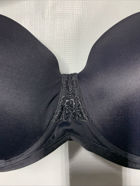 Vanity Fair Women's 74380 Back Strapless Full Figure Underwire Bra Size 38DD