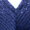 Ever-Pretty Women Elegant V-Neck Long Sleeve Sequin Party Cocktail Dress Size 16