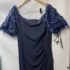 XSCAPE Floral-Sleeve Off-The-Shoulder Formal Prom Party Cocktail Dress Size 14P