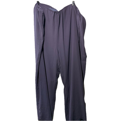 Hanna Nikole Plus Size Pant Suit 2 Piece Chiffon Set Ruffle Layers Size 24W